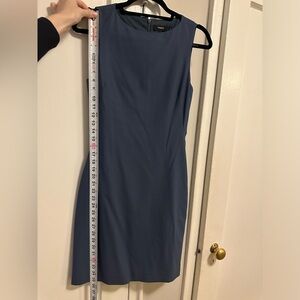 Theory Classic Dress Size 4 Blue / Grey Color